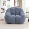 OUTSUPPLY Bean Bag Chair, Bean Bag Sofa with Soft Stuffed Filling, Fluffy and Lazy Sofa for Dorm, Apartment, Living Room - 3 of 4