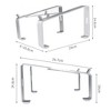 Gigas Smart Small Laptop Bed Stand - 3 of 4