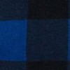 plaid black & navy