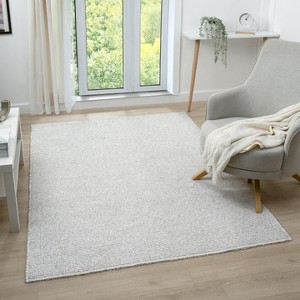 Luxe Weavers Machine Woven Two Tone Fringed Indoor Area Rug - 1 of 4