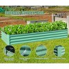 Sevobal Planters Raised Garden Bed Outdoor Planter Garden Boxes Large Planter Box for Garden Vegetable Fruit Flower, Green, 94.49"*47.25"*11.81" - 4 of 4