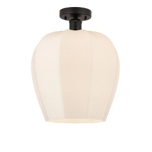 Norfolk - 1 Light Semi-Flush Mount In Industrial Style-15.13 Inches Tall and 11.75 Inches Wide - 1 of 1