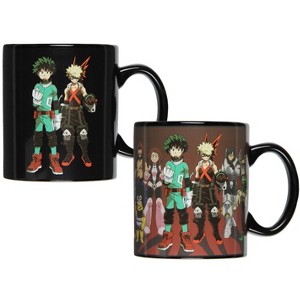 My Hero Academia Anime Manga Heat Reactive Color Changing 16 OZ. Tea Coffee Mug Cup - 1 of 4