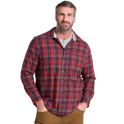 Jockey Men's Outdoors Flannel Field Shirt L Outdoor Twilight : Target