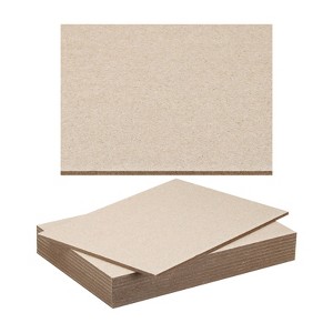 Unique Bargains Thick Sturdy Book Binding Cover Chipboard Sheets 10 Pcs - 1 of 4