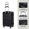 AENKYO 8-Piece Hardshell Luggage Set with Spinner Wheels, Lightweight ABS Suitcases (20" 24" 28") + Travel Bag & Storage Organizers, Carry on Luggage - 2 of 4