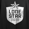 Lone Star The National Beer of Texas Women's Black Crop Tee - 2 of 3