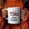Sewing Buffalo Plaid Christmas Mug, Clothing Stylist Gift (Non-Custom Only)| OrnamentallyYou - 3 of 4
