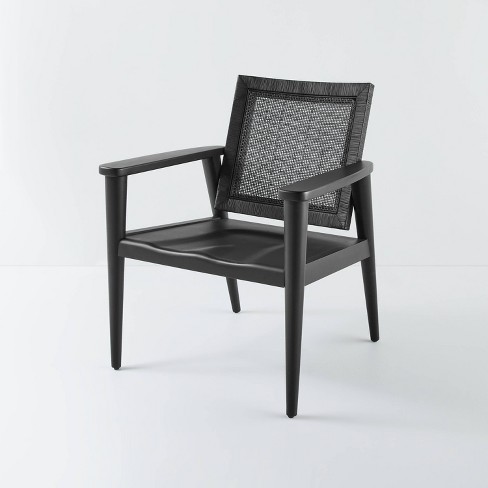 Wood with Cane Back Accent Chair - Hearth & Hand™ with Magnolia - image 1 of 4