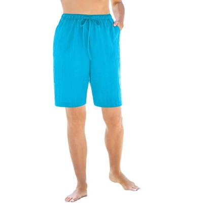 Swim 365 Men's Big & Tall Taslon Cover Up Capri Pant - 14/16