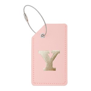 Unique Bargains Luggage Tag Pink 1 Pc - 1 of 4