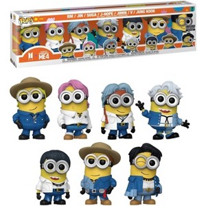 Funko - Despicable Me 4 - Minions x BTS Pop! Vinyl Figure 7-Pack - EE Excl. - 1 of 3