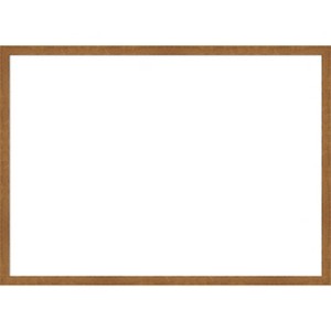 Amanti Art Carlisle Blonde Narrow Framed Dry Erase Magnetic Board - 1 of 4