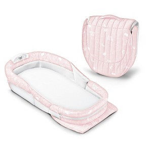 Baby Delight Snuggle Nest Harmony Portable Infant Sleeper - Pink Baby