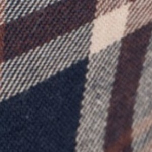 brown, white, green and navy