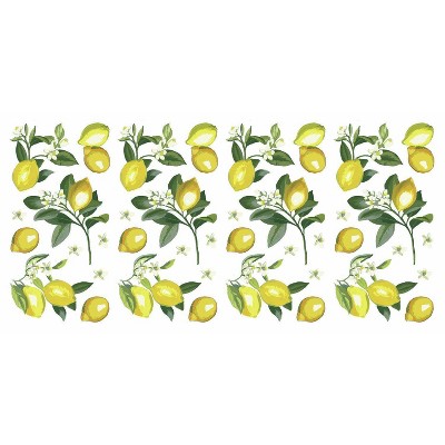 Lemon Peel and Stick Wall Decal - RoomMates
