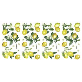 Lemon Peel and Stick Wall Decal Yellow/Green - RoomMates