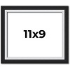 PosterPalooza | Photo Size Flat Silver Picture Frame - UV Acrylic, Foam Board Backing, Hanging Hardware - 2 of 4