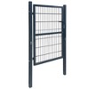 vidaXL 2D Fence Gate (Single) Anthracite Gray 41.7" x 66.9" - 2 of 4