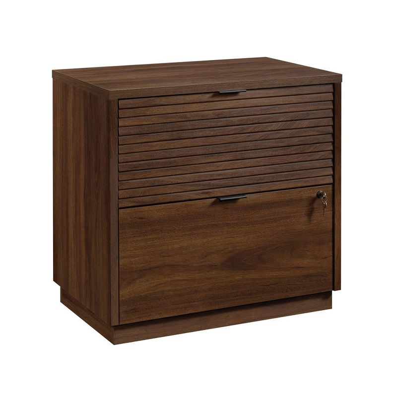 2 Drawer Englewood Lateral File Cabinet Spiced Mahogany - Sauder: Office Storage, Locking, Modern Style, 1 of 9