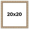 PosterPalooza | 20x20 Modern Bamboo Picture Frame, UV Acrylic, 5 Finishes - 2 of 4
