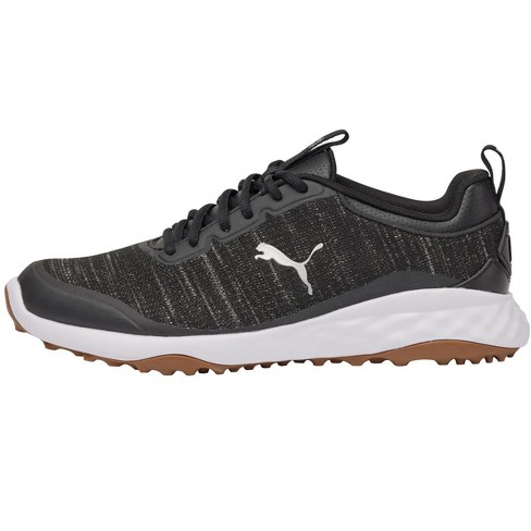 Accidentalmente veneno Mierda Puma Men's Fusion Pro Spikeless Golf Shoes - Black/silver : Target