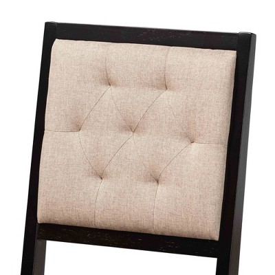 Elegant Gideon Brown Wood and Cane Low Arm Chair