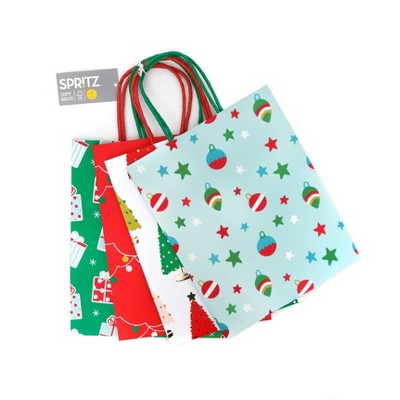 4pk Cub Gift Bags with Assorted Design - Spritz™