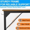 Musment Game Computer Desk with Storage, Home Office Modern Simple Style PC Table for Youth Student Adult - 3 of 4