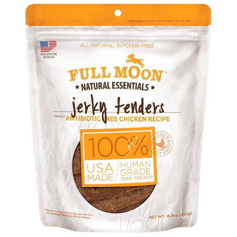 full moon chicken jerky for dogs