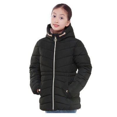 Rokka&Rolla Girls' Long Coat Puffer Jacket