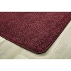 Carpets for Kids Mt. St. Helens Solids Cranberry Oval Classroom Rug, 8'3"X11'8" - 2 of 4