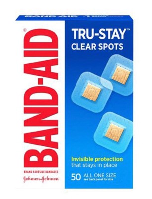 Band aid Clear Spot Bandages 50ct Target