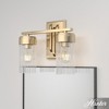 Hunter Fans 13" Gatz Wall Light Alturas Gold Finish - Elegant Vanity Fixture for Glamorous Powder Rooms - 3 of 4