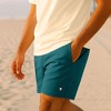Dalix Lil Alien Beach Short Embroidered Casual Pocket Mesh Drawcord Waist Mens - 4 of 4