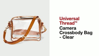 Camera Crossbody Bag Universal Thread Clear