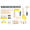 Small Foot Compact Wooden Workbench with Tools - 2 of 4