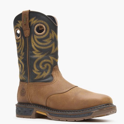 Men's Georgia Boot Carbo-Tec LT Steel Toe Waterproof Pull On Work Boot