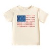The Juniper Shop American Bow Flag Coquette Toddler Short Sleeve Tee - 2 of 4