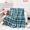 Aoibox Fleece Throw Blankets Set of 6, Lightweight Warm Soft Cozy Pet-Friendly for Home Bed, Sofa, Office, Gifts, Multiple Prints - 2 of 4