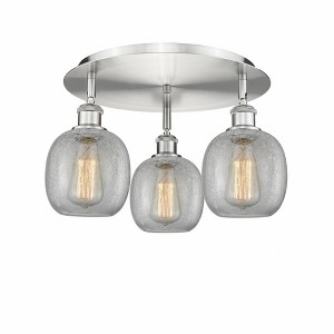 Belfast - 3 Light Flush Mount In Industrial Style-9.5 Inches Tall and 17.75 Inches Wide - 1 of 1