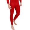 Intimo Men's Classic Silk Long John Adult Pajama Set Top and Bottom - 4 of 4