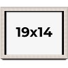 PosterPalooza | Minimalist Shadow Box Silver Picture Frame - UV Acrylic, Backing Board, Hanging Hardware - 2 of 4