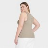Women's 90s Ribbed Tank Top - Universal Thread™ - 2 of 3