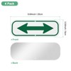 Unique Bargains Aluminum Reflective Outdoor Garden Arrow Sign for Outdoor Lawn Garden 1 Pc - 3 of 4