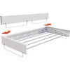 Wall Mounted Clothes Rack, Retractable Towel Drying Rack, Space Saving, Invisible, Foldable for Hanging Clothes - 4 of 4