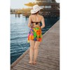 HAPPY BAY Women's Beachwear Summer Bikini Wraps Beach Wrap Swim Cover Up Swimwear Skirt Swimsuit Sarong Coverups for Women One Size Multi,Leaf - 3 of 4