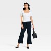 Women's Ribbed Seamless Scoop Neck T-Shirt - A New Day™ - 3 of 4