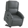 vidaXL Stand up Recliner Chair Power Lift Reclining Armchair Faux Leather - 3 of 4