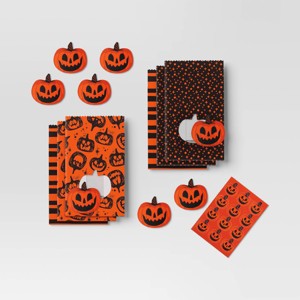 12ct Pumpkin Treat Bag Party Favors - Hyde and EEK! Boutique™ - 1 of 4